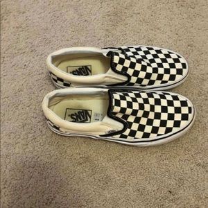 checkered vans